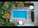 Dovolenkovy dom Villa Milka - heated pool: H(12) Sveti Filip i Jakov - Riviéra Biograd  - Chorvátsko  - bazén