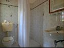 Apartmány Brane - 150m from sea: A1(2+1), SA2(3), SA3(3), SA4(2), SA5(2), A6(2+1) Bol - Ostrov Brač  - kúpelňa s toaletou