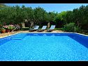 Dovolenkovy dom Vojo - private swimming pool: H(4) Bol - Ostrov Brač  - Chorvátsko  - otvorený bazén (dom a okolie)