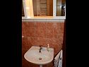 Apartmány Iva - sea view A1(2+1), A2(4+1) Postira - Ostrov Brač  - Apartmán - A2(4+1): kúpelňa s toaletou