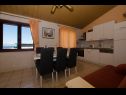 Apartmány Vlado - cosy & afordable: SA1(2), A2(3), A3(5) Supetar - Ostrov Brač  - Apartmán - A3(5): jedáleň