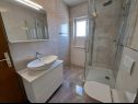 Apartmány Stone garden - cosy and comfy : A1(4), A2(2) Supetar - Ostrov Brač  - Apartmán - A1(4): kúpelňa s toaletou