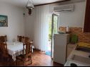Apartmány Mira - affordable & comfortable: A1(5) Supetar - Ostrov Brač  - Apartmán - A1(5): kuhyňa a jedáleň