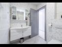 Apartmány Stane - modern & fully equipped: A1(2+2), A2(2+1), A3(2+1), A4(4+1) Cavtat - Riviéra Dubrovnik  - Apartmán - A4(4+1): kúpelňa s toaletou