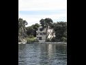 Apartmány Josef - seaview A2(3+2) crveni, A3(3+2) plavi Veli Rat - Ostrov Dugi otok  - dom