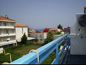 Apartmány Blue - 200 m from sea: A11(2+2), A12(2+2), SA13(3), SA14(3), A15(2+2), A16(2+2) Sućuraj - Ostrov Hvar  - Štúdio apartmán - SA13(3), SA14(3): pohľad z balkónu