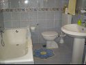 Apartmány Nada A1(8), A2(8) Sućuraj - Ostrov Hvar  - Apartmán - A2(8): kúpelňa s toaletou