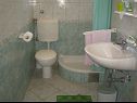 Apartmány Nada A1(8), A2(8) Sućuraj - Ostrov Hvar  - Apartmán - A2(8): kúpelňa s toaletou