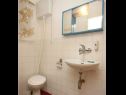 Izby Mare - economy rooms: R1(2), R2(2), R3(3), R4(3) Sućuraj - Ostrov Hvar  - Izba - R4(3): kúpelňa s toaletou