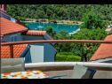Apartmány Mondina - sea view and garden: A1(4), A2(3+1), SA3(2) Banjole - Istria  - Apartmán - A1(4): pohlad z terasy