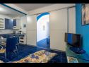 Apartmány Mila - in blue: A1(4+2), A2(5+1), A3(4+2) Banjole - Istria  - Apartmán - A2(5+1): obývačka