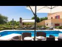 Dovolenkovy dom Kova - private pool: H(8+2) Ližnjan - Istria  - Chorvátsko  - bazén (dom a okolie)