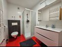 Apartmány Želja - sea view: A1(8) Medulin - Istria  - Apartmán - A1(8): kúpelňa s toaletou