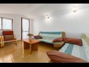 Apartmány Lili-with paddling pool: A1(4+2) Umag - Istria  - Apartmán - A1(4+2): obývačka