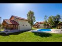 Blue house - outdoor pool: H(8+2) Plaški - Kontinentálne Chorvátsko - Chorvátsko  - dom