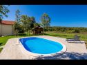  Blue house - outdoor pool: H(8+2) Plaški - Kontinentálne Chorvátsko - Chorvátsko  - balkón