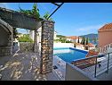 Dovolenkovy dom Gradina 1 - private pool: H(10+2) Záliv Gradina (Vela Luka) - Ostrov Korčula  - Chorvátsko  - H(10+2): bazén