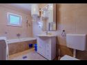 Apartmány Mir - perfect location & cosy: A1(4+2), A2(2+1), SA3(2), SA4(2) Korčula - Ostrov Korčula  - Štúdio apartmán - SA4(2): kúpelňa s toaletou