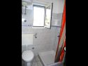 Apartmány Krila - cozy and seaview : A1(2+2), A2(2+1), A3(4+1) Lumbarda - Ostrov Korčula  - Apartmán - A1(2+2): kúpelňa s toaletou
