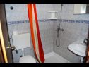Apartmány Krila - cozy and seaview : A1(2+2), A2(2+1), A3(4+1) Lumbarda - Ostrov Korčula  - Apartmán - A2(2+1): kúpelňa s toaletou