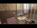 Apartmány Duda A1(2+2), A2(2+2) Malinska - Ostrov Krk  - Apartmán - A1(2+2): kúpelňa s toaletou