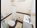 Apartmány Zahija A1(2) Vrbnik - Ostrov Krk  - Apartmán - A1(2): kúpelňa s toaletou