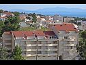 Apartmány Suzi - beautiful view and cosy: A1 crvena kuhinja(2+2), A2(2+2) Baška Voda - Riviéra Makarska  - dom