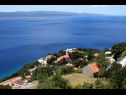 Apartmány Up - amazing sea view: A1(2) Brela - Riviéra Makarska  - pohľad