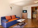 Apartmány Biljana - 150m from beach: A1(2+1), A2(2+2), A3(5), A4(2+2) Gradac - Riviéra Makarska  - Apartmán - A4(2+2): obývačka