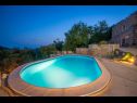 Dovolenkovy dom Stone - pool house: H(4) Babino Polje - Ostrov Mljet   - Chorvátsko  - bazén