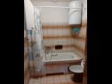 Apartmány Bila - 15m from the sea: A1(6) Tisno - Ostrov Murter  - Apartmán - A1(6): kúpelňa s toaletou