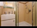 Dovolenkovy dom Gor - free WiFi H(2+1) Gata - Riviéra Omiš  - Chorvátsko  - H(2+1): kúpelňa s toaletou