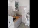 Apartmány Ivan - with parking : A1(3), A2(2) bungalov, A3(2) Omiš - Riviéra Omiš  - Apartmán - A2(2) bungalov: kuhyňa