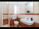 Apartmány Ip - 200 m from sea: A1(4+1), A2(2+1), A8(2+2) Mandre - Ostrov Pag  - Apartmán - A2(2+1): kúpelňa s toaletou