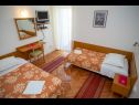Apartmány a izby Ivan - great location: A1(2+2), A2(4), SA3(2), R1(2), R2(2) , R3(2) Novalja - Ostrov Pag  - Izba - R1(2): spálňa