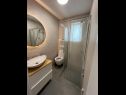 Apartmány Jozefina - free WiFi: SA1(2), SA2(2) Novalja - Ostrov Pag  - Štúdio apartmán - SA2(2): kúpelňa s toaletou
