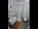 Apartmány Rina A1(4), A2(3), A3(3) Neviđane - Ostrov Pašman  - Apartmán - A3(3): kúpelňa s toaletou