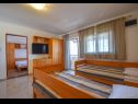 Apartmány Lidija - family friendly & close to the sea: A1(4), B2(2+2), C3(2) Banjol - Ostrov Rab  - Apartmán - B2(2+2): obývačka