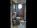 Apartmány Ankica - pool & garden A1(9), A2(8) Kampor - Ostrov Rab  - Apartmán - A1(9): kúpelňa s toaletou