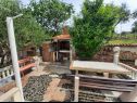 Apartmány Robi- swimming pool and beautiful garden A1-žuti(5), A2-crveni(5), A3(3+1) Kampor - Ostrov Rab  - komin
