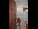 Apartmány Bela - sea view: A1(2+2), A2(2+2), SA3(2) Lopar - Ostrov Rab  - Apartmán - A2(2+2): kúpelňa s toaletou