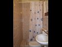 Apartmány a izby Mila - yard: A1(4+1), R1(2+1), R2(2) Supetarska Draga - Ostrov Rab  - Izba - R2(2): kúpelňa s toaletou