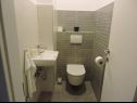 Apartmány Mario - 150m from sea: A1(2), A2(4), A3 deluxe(4), R(2) Supetarska Draga - Ostrov Rab  - Apartmán - A3 deluxe(4): toaleta