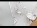 Apartmány Milans - 25m from the beach: A3(2+2), A4(2+2), A5(6+1) Ražanj - Riviéra Šibenik  - Apartmán - A4(2+2): kúpelňa s toaletou