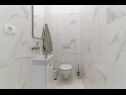Apartmány Lux 3 - heated pool: A5(4+2), A6(4+2) Marina - Riviéra Trogir  - Apartmán - A6(4+2): kúpelňa s toaletou