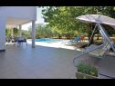 Dovolenkovy dom Viki - with heated pool: H(6+1) Plano - Riviéra Trogir  - Chorvátsko  - bazén