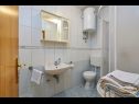 Apartmány Ivanka - 200 m from sea: A1(4) Trogir - Riviéra Trogir  - Apartmán - A1(4): kúpelňa s toaletou