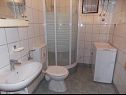 Dovolenkovy dom Bugi - free parking H(8+2) Bibinje - Riviéra Zadar  - Chorvátsko  - H(8+2): kúpelňa s toaletou