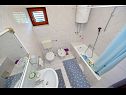 Apartmány Julijana - economy apartment A1(6) Bibinje - Riviéra Zadar  - Apartmán - A1(6): kúpelňa s toaletou
