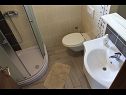 Apartmány Ivan C A1(4+1), A2(4+1), A4(4+1), A3(4+1) Bibinje - Riviéra Zadar  - Apartmán - A4(4+1): kúpelňa s toaletou